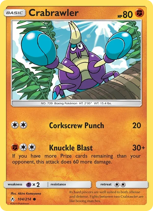 Crabrawler - Non-holo