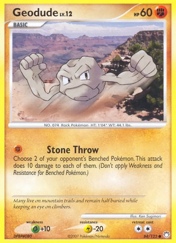 Geodude - Non-holo
