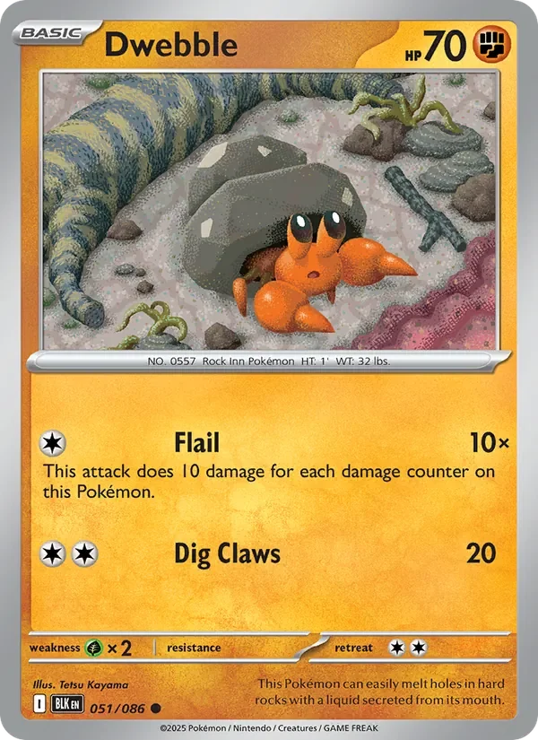 Dwebble - Non-holo