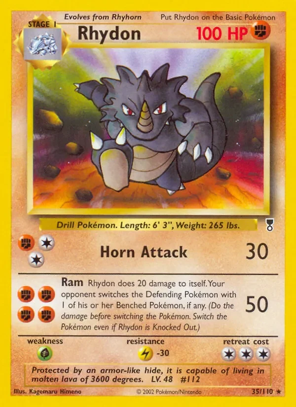 Rhydon - Non-holo