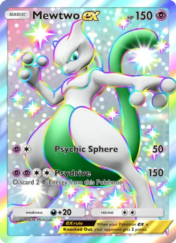 Mewtwo ex - Non-holo