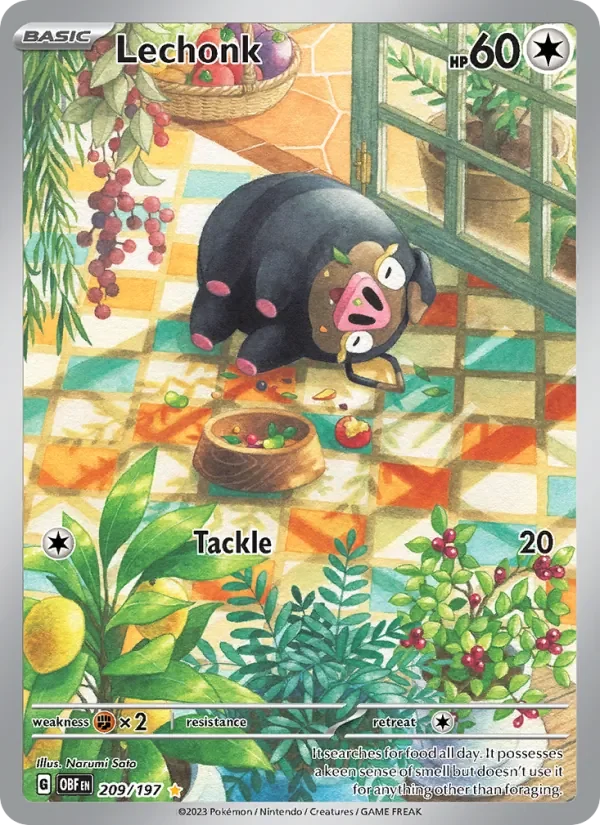 Lechonk - Full Art