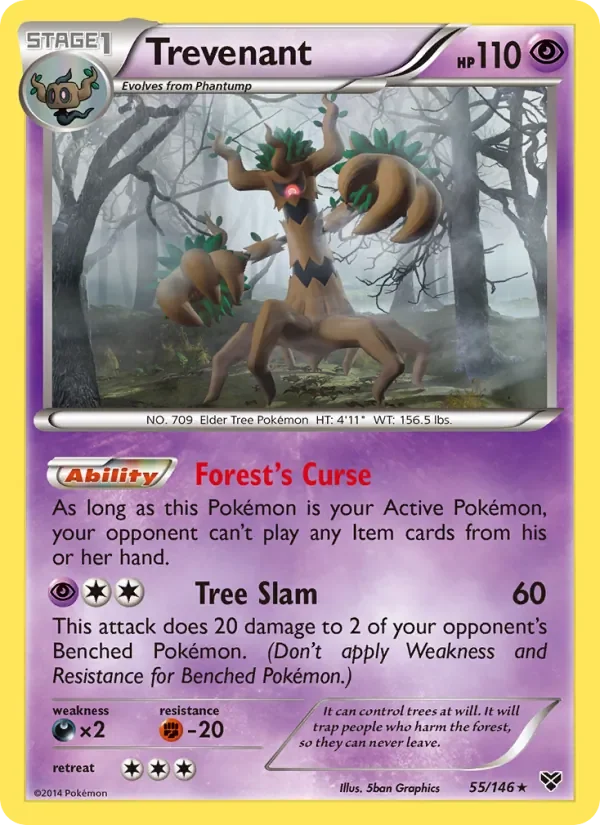 Trevenant - Non-holo