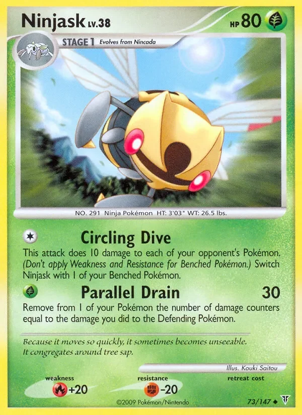 Ninjask - Non-holo