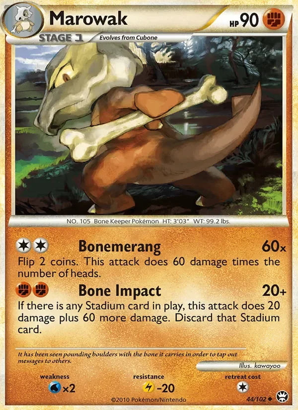 Marowak - Non-holo