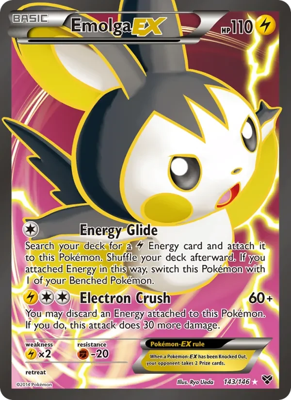 Emolga EX - Non-holo