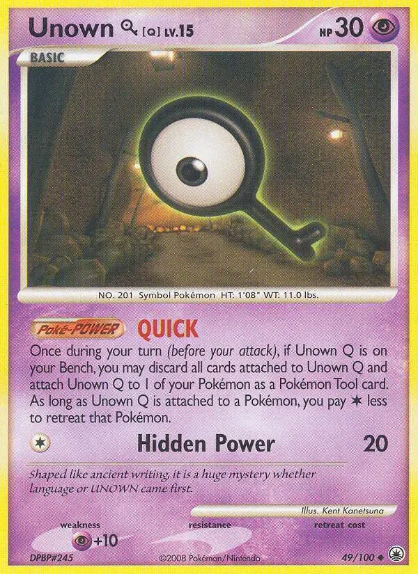 Unown Q - Non-holo