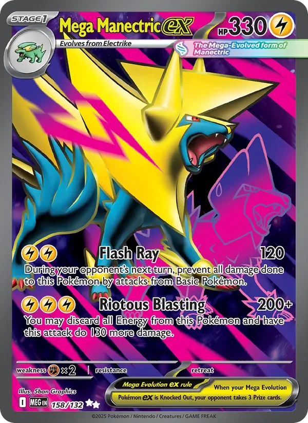Mega Manectric ex - Full Art