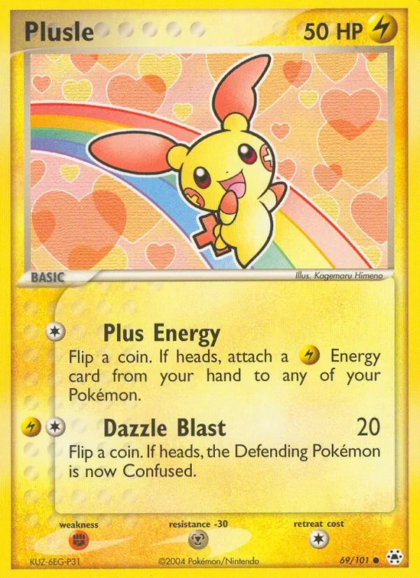 Plusle - Non-holo