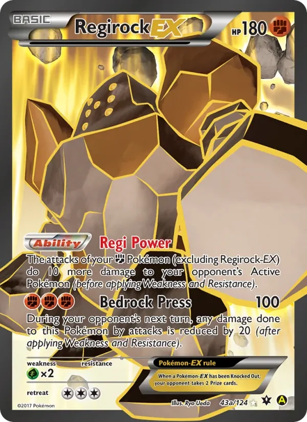 Regirock EX - Non-holo