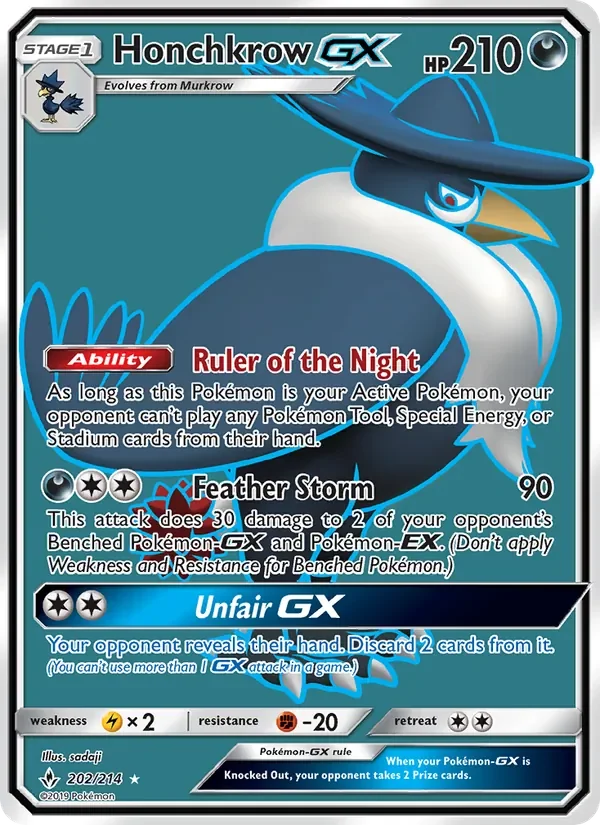 Honchkrow GX - Non-holo