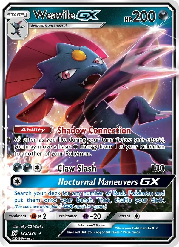 Weavile GX - Non-holo