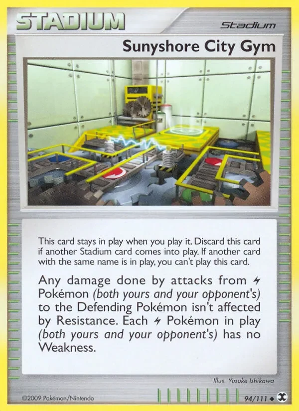 Sunyshore City Gym - Non-holo