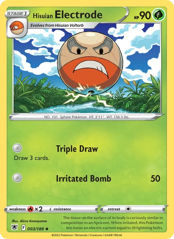 Hisuian Electrode - Non-holo