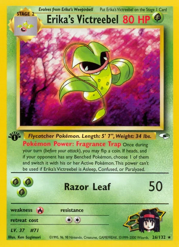 Erika's Victreebel - Non-holo