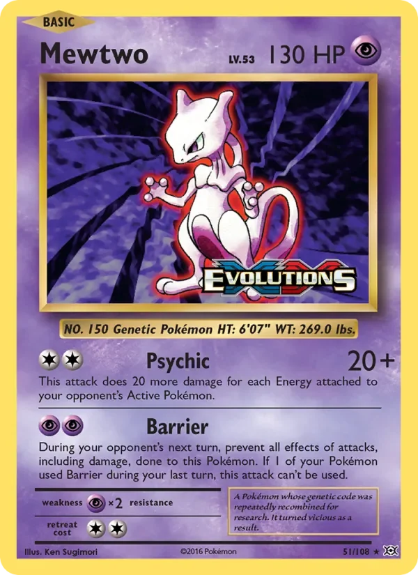 Mewtwo - Non-holo