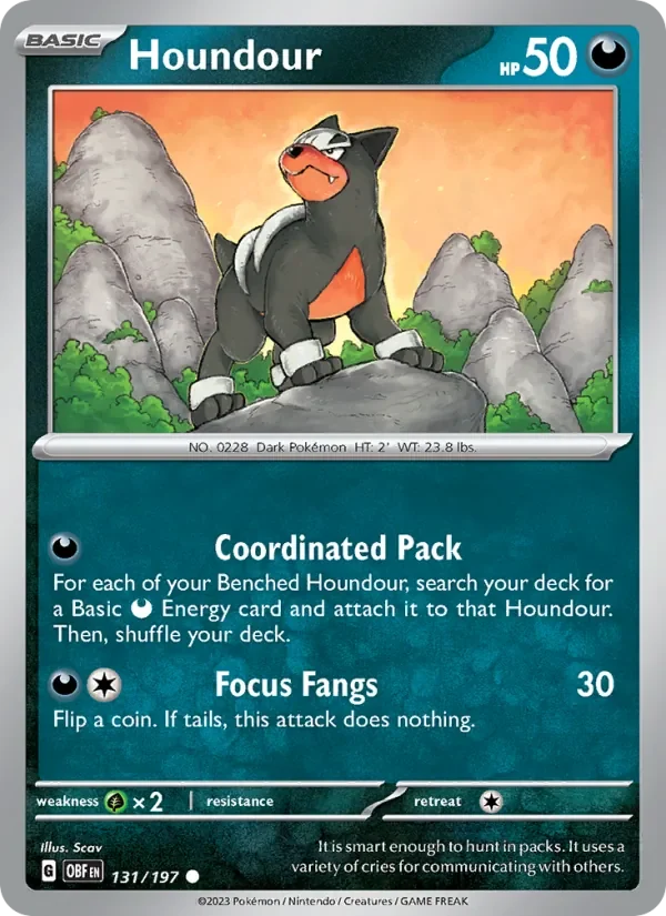 Houndour - Non-holo