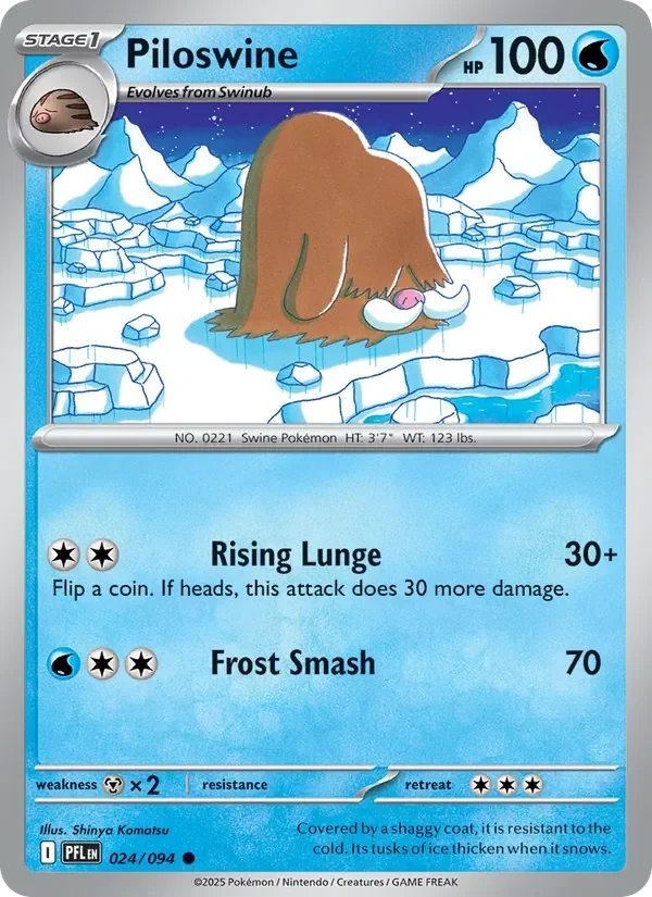 Piloswine - Non-holo
