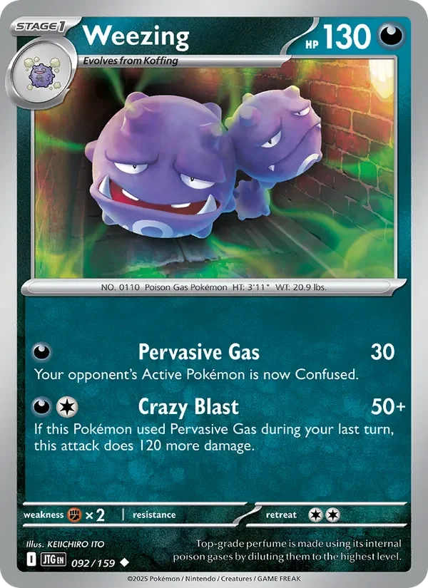Weezing - Non-holo