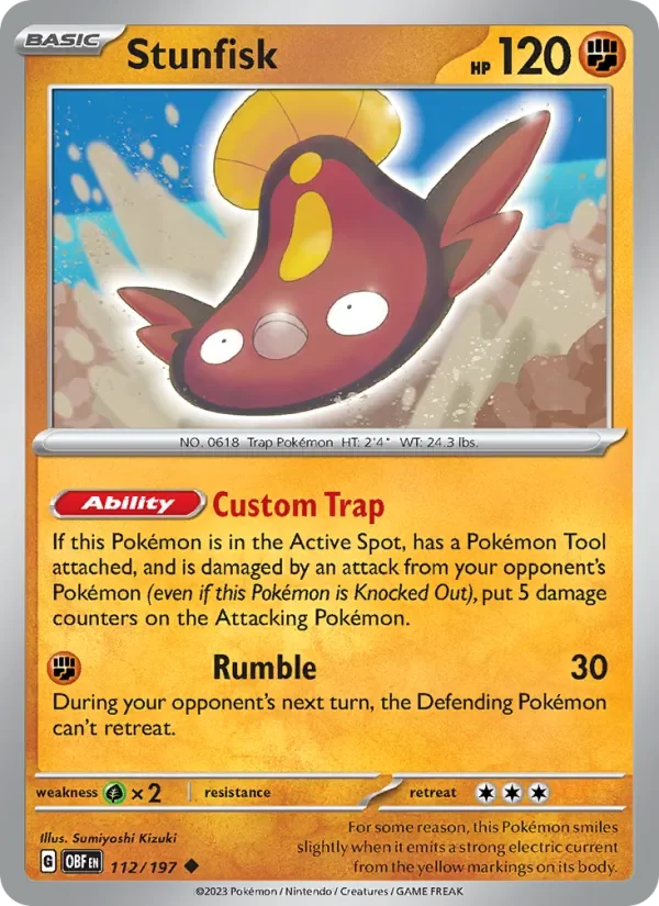 Stunfisk - Non-holo