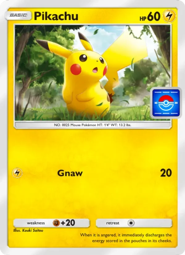 Pikachu - Non-holo