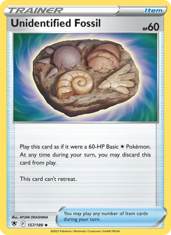 Unidentified Fossil - Non-holo