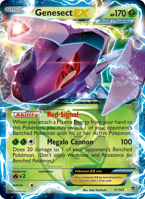 Genesect-EX - Non-holo