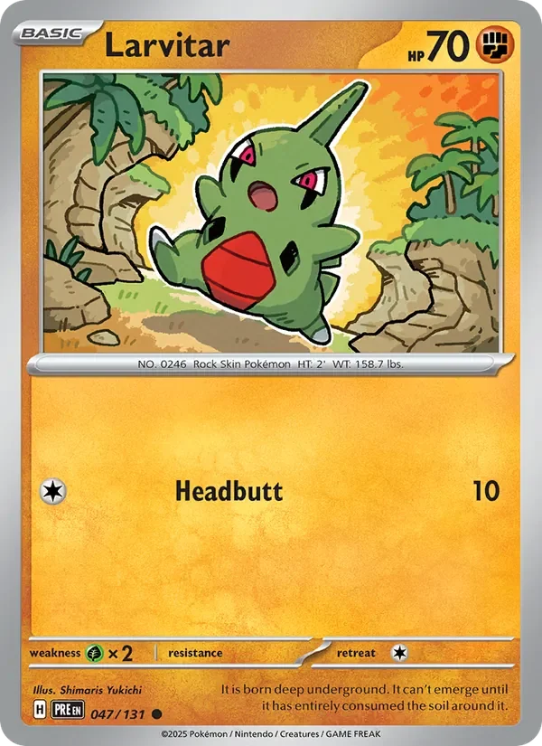 Larvitar - Non-holo