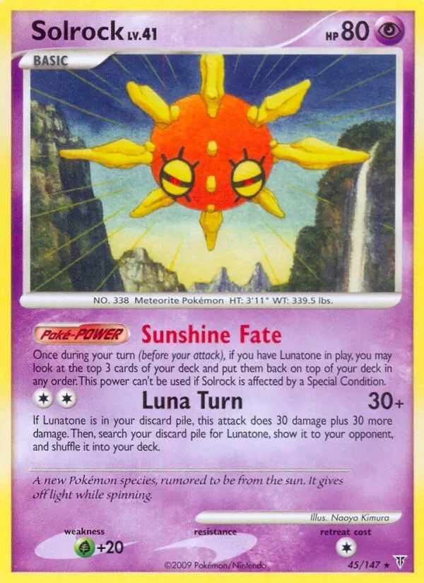 Solrock - Non-holo