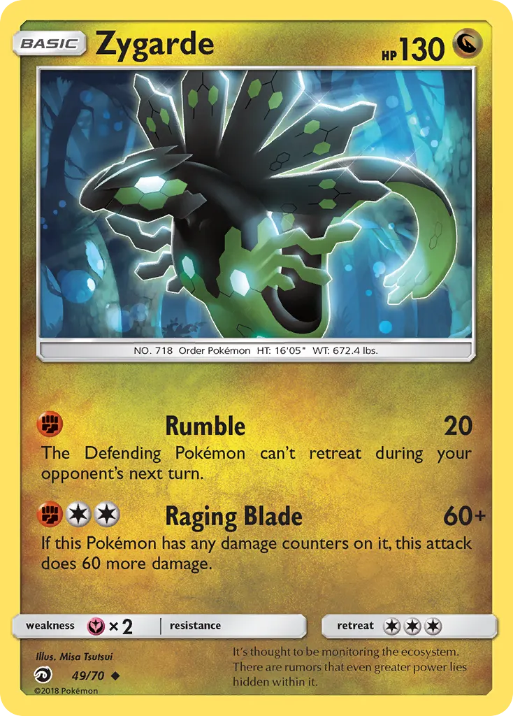 Zygarde - Non-holo
