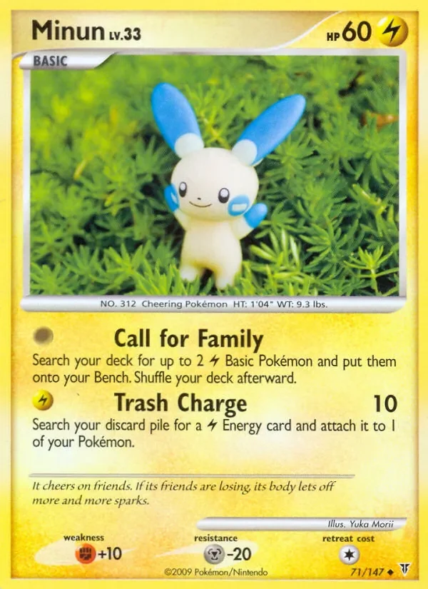 Minun - Non-holo