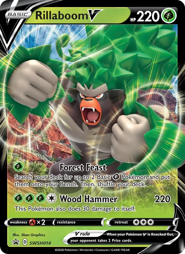 Rillaboom V - Holo
