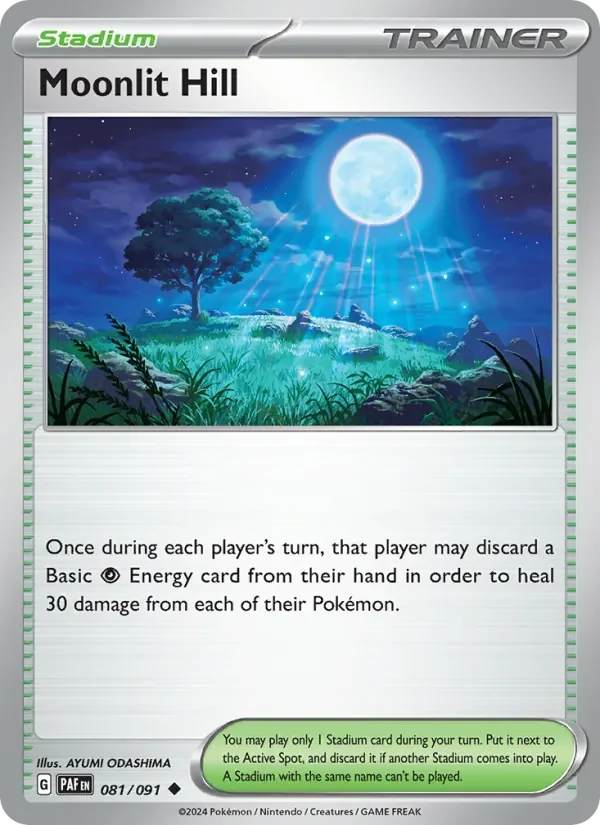 Moonlit Hill - Non-holo