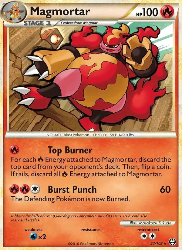 Magmortar - Non-holo