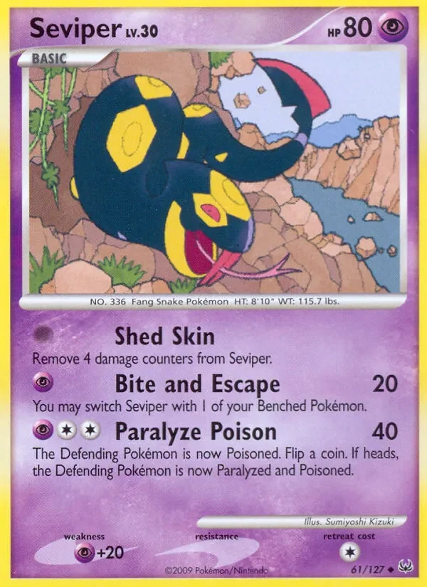 Seviper - Non-holo