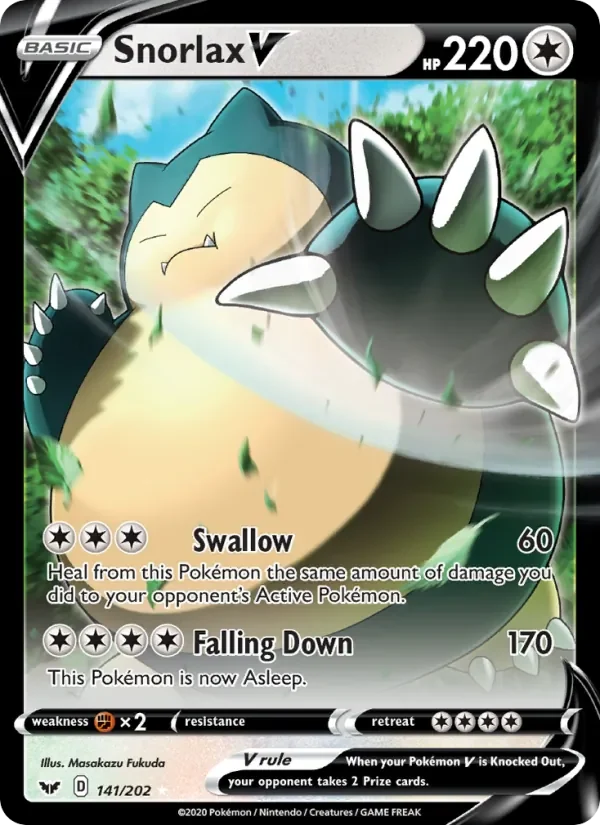 Snorlax V - Holo
