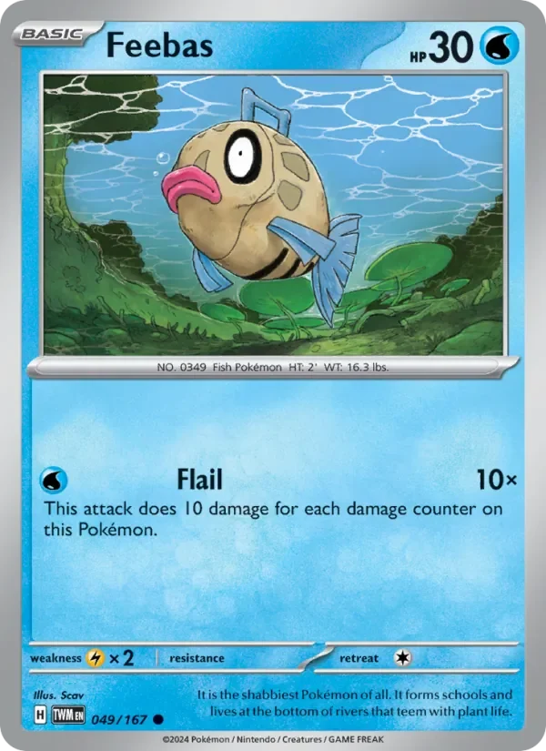 Feebas - Non-holo