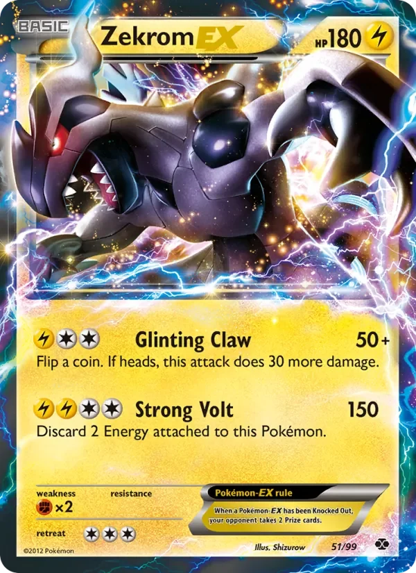 Zekrom-EX - Non-holo