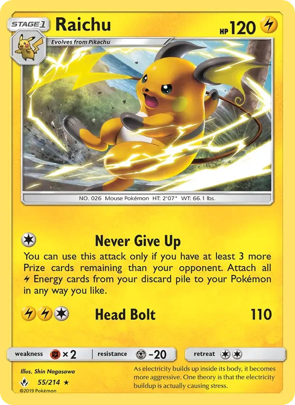 Raichu - Non-holo