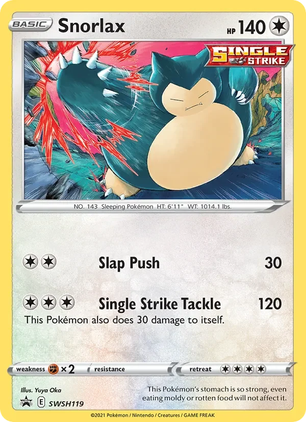 Snorlax - Holo - Cosmos