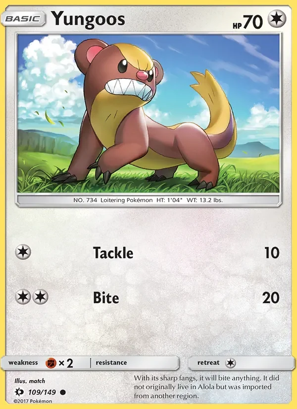 Yungoos - Non-holo