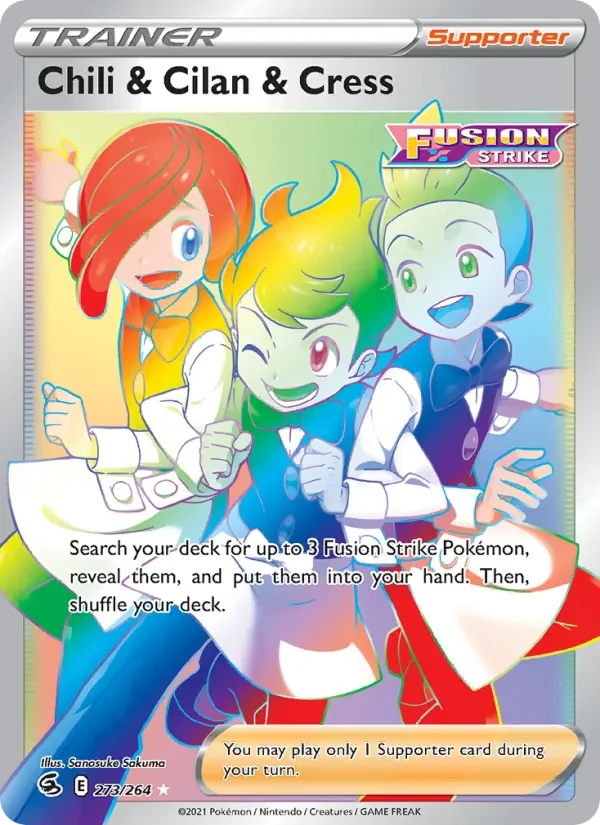 Chili & Cilan & Cress - Holo - Rainbow