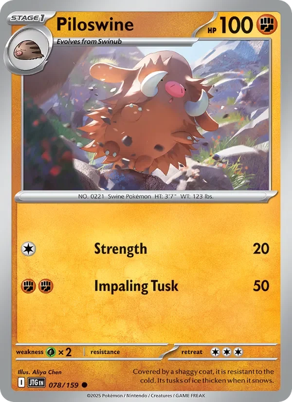 Piloswine - Non-holo