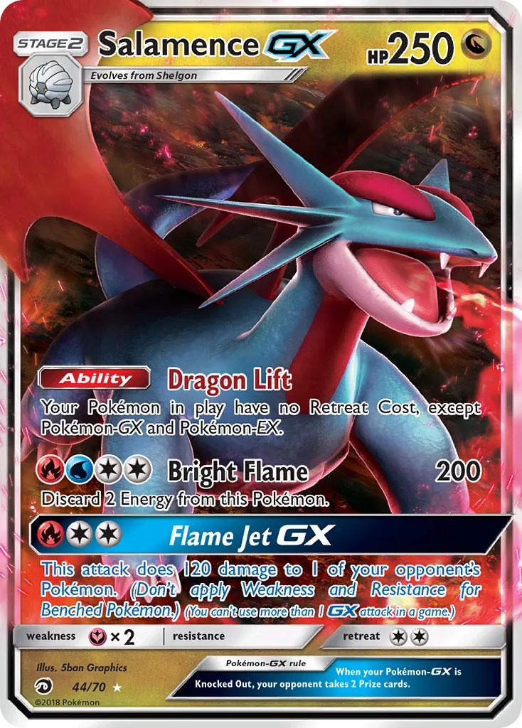 Salamence GX - Non-holo