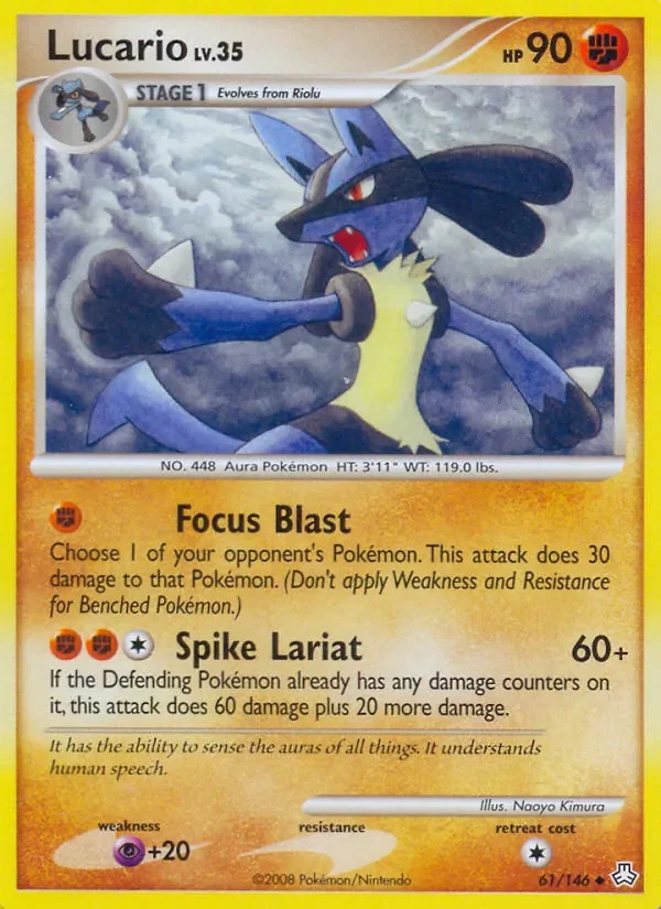 Lucario - Non-holo