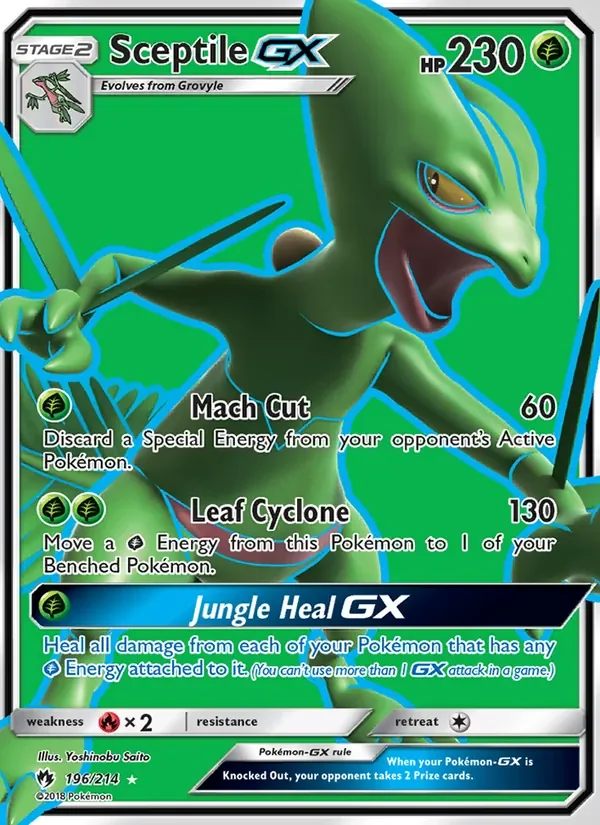 Sceptile GX - Non-holo