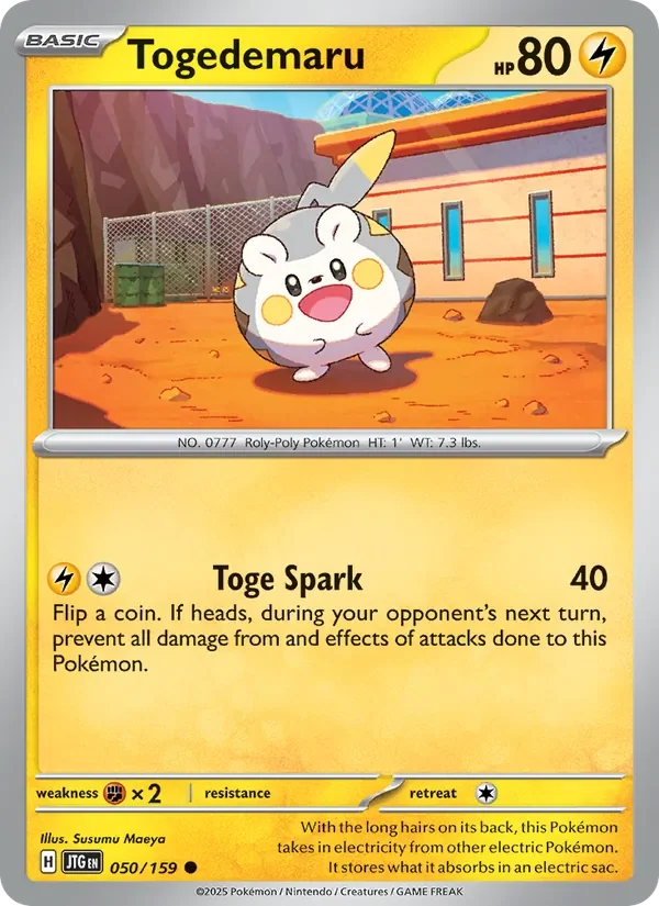 Togedemaru - Non-holo