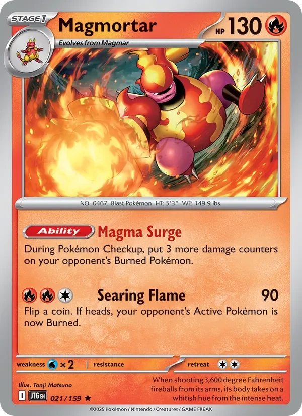 Magmortar - Holo