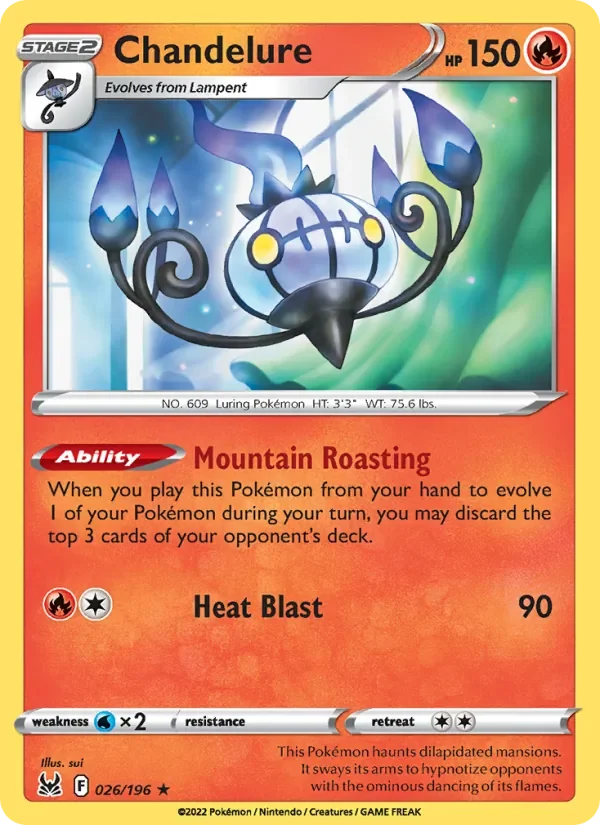 Chandelure - Holo
