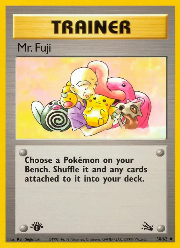 Mr. Fuji - Non-holo - 1999-2000 copyright